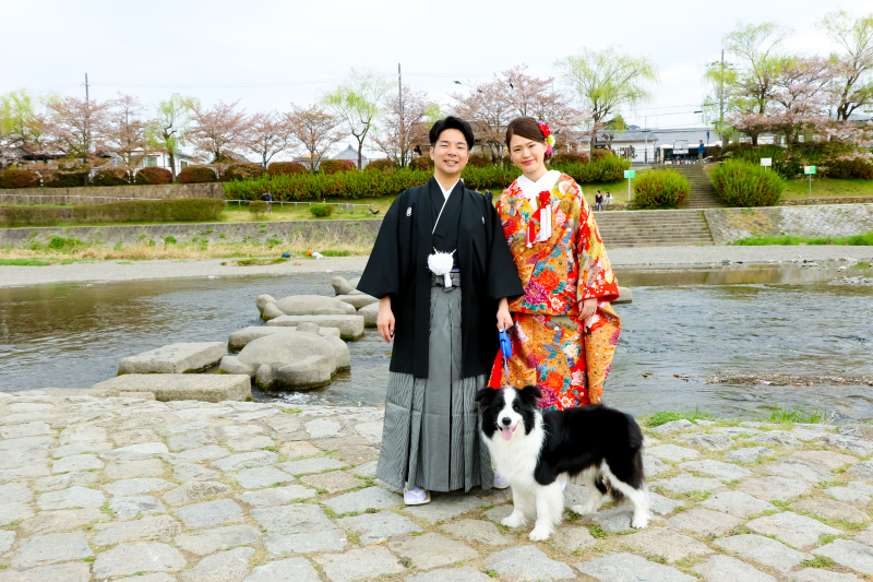 スマイルハンター 京都店_ペットと一緒に撮影できる