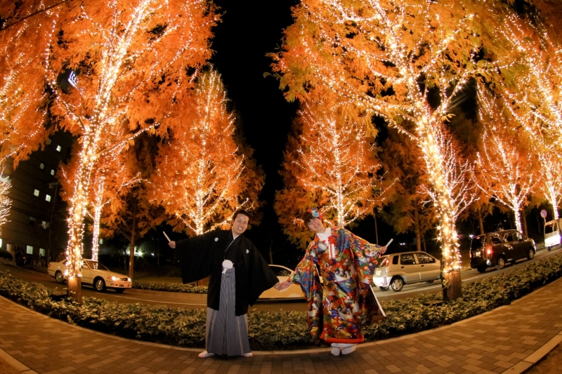 スマイルハンター 京都店_夜景で撮影できる