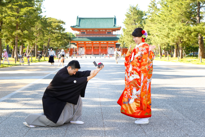 スマイルハンター 京都店_歴史的建造物で撮影できる