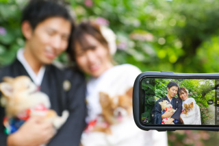 スマイルハンター 京都店_ペットちゃんと一緒