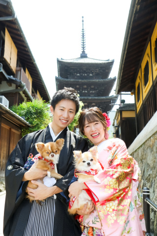 スマイルハンター 京都店_ペットちゃんと一緒