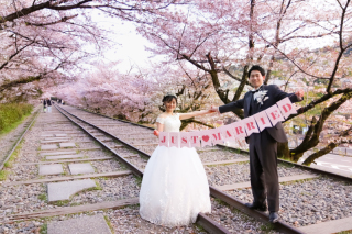 スマイルハンター_京都×ロケーション ドレス