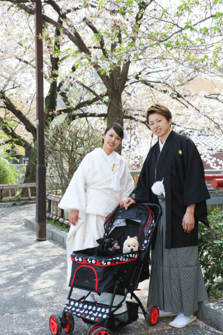 スマイルハンター 京都店_ペットちゃんと一緒