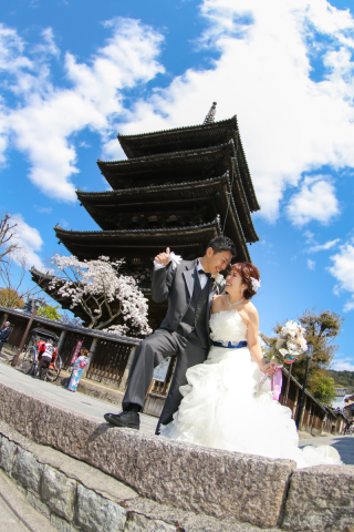 スマイルハンター_京都×ロケーション ドレス