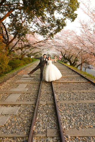 スマイルハンター_京都×ロケーション ドレス