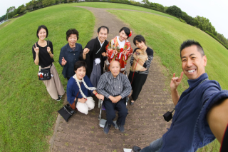 スマイルハンター 京都店_ペットちゃんと一緒