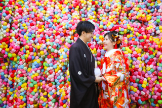 ロケーション撮影＆町家スタジオで撮影可能、衣装は１点選んで頂く、大納得のプランです。