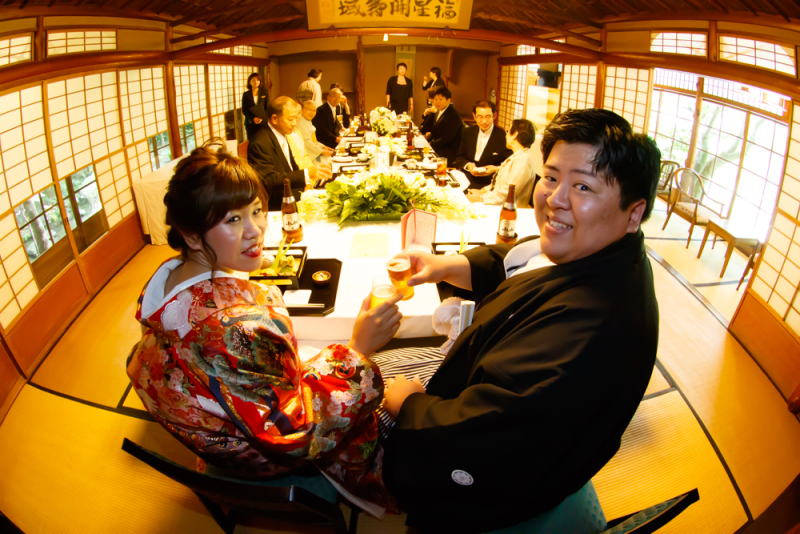 フォト＋家族だけの会食代込(5名分)【結婚式をしない】カップルにオヌヌメ