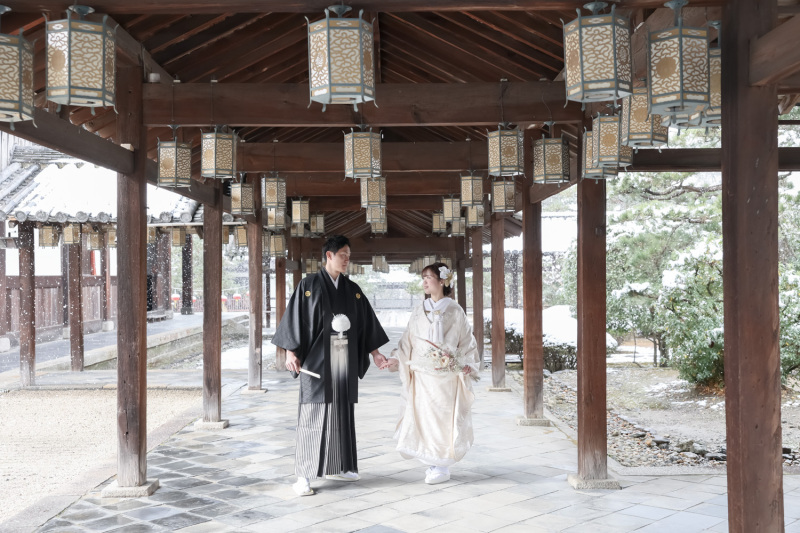 【衣裳アップ料金なし！】素敵な方丈と境内のお寺「萬福寺」さん＆京都での１日プラン