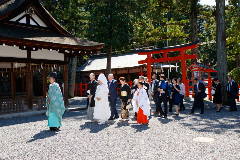 【衣裳アップ料金なし！】大切な挙式を思い出に！ 京都の素敵な寺社で挙式付きロケプラン　