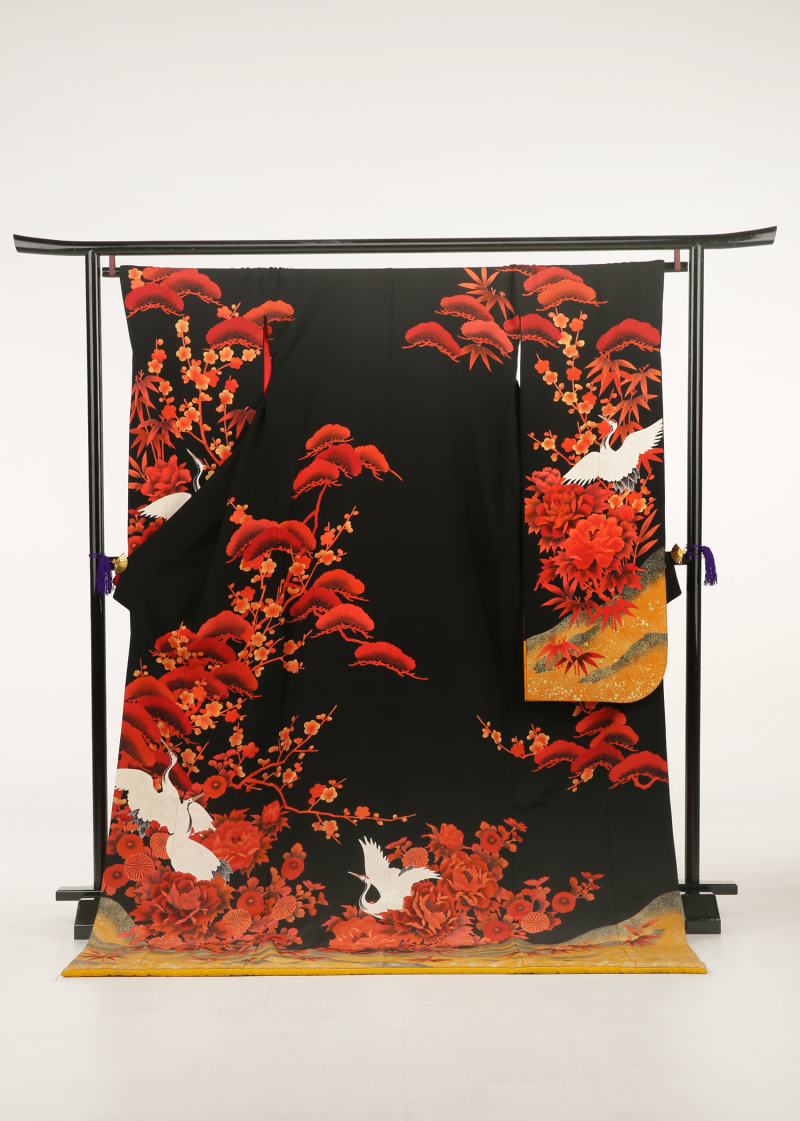 黒引き（大振袖）