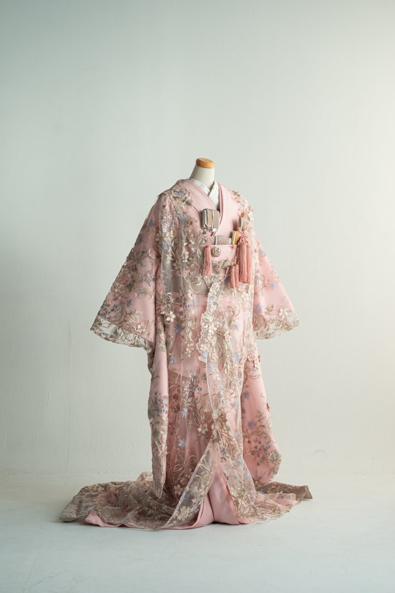 新作　レース打掛