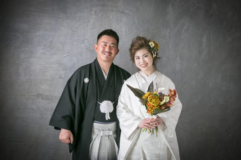 シックなグレー壁で