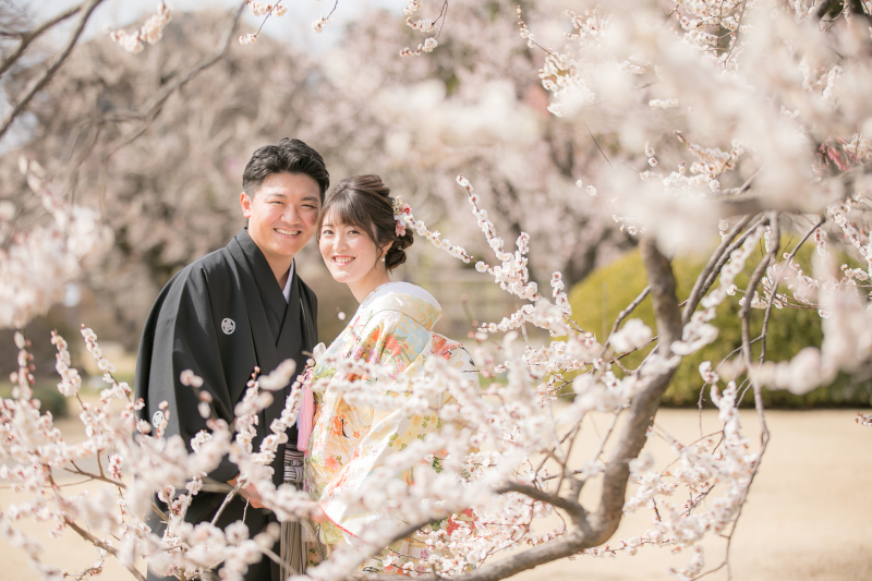 偕楽園ロケとスタジオ撮影