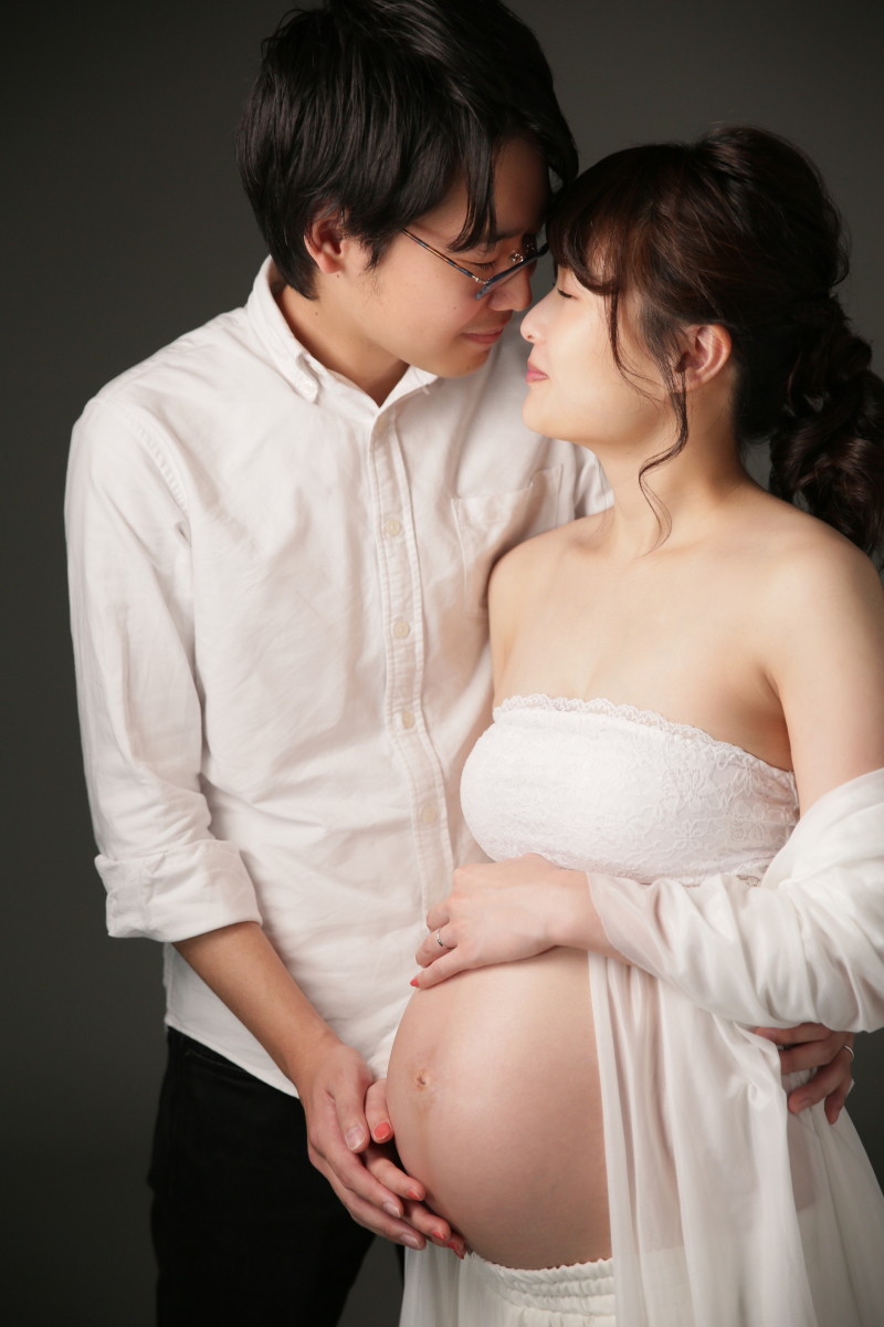 甘すぎずクールなマタニティフォト
