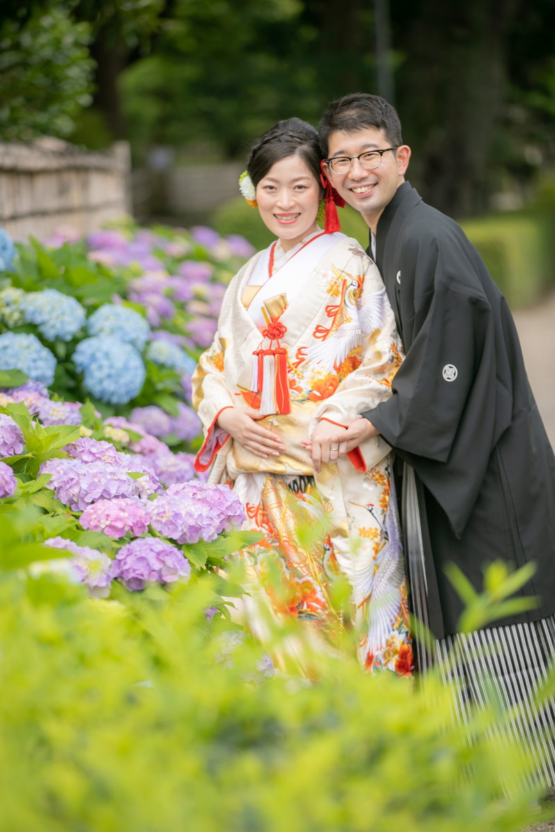 6月ならではの紫陽花