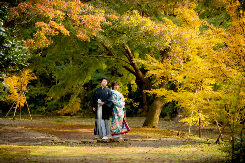 偕楽園もみじ谷ロケ