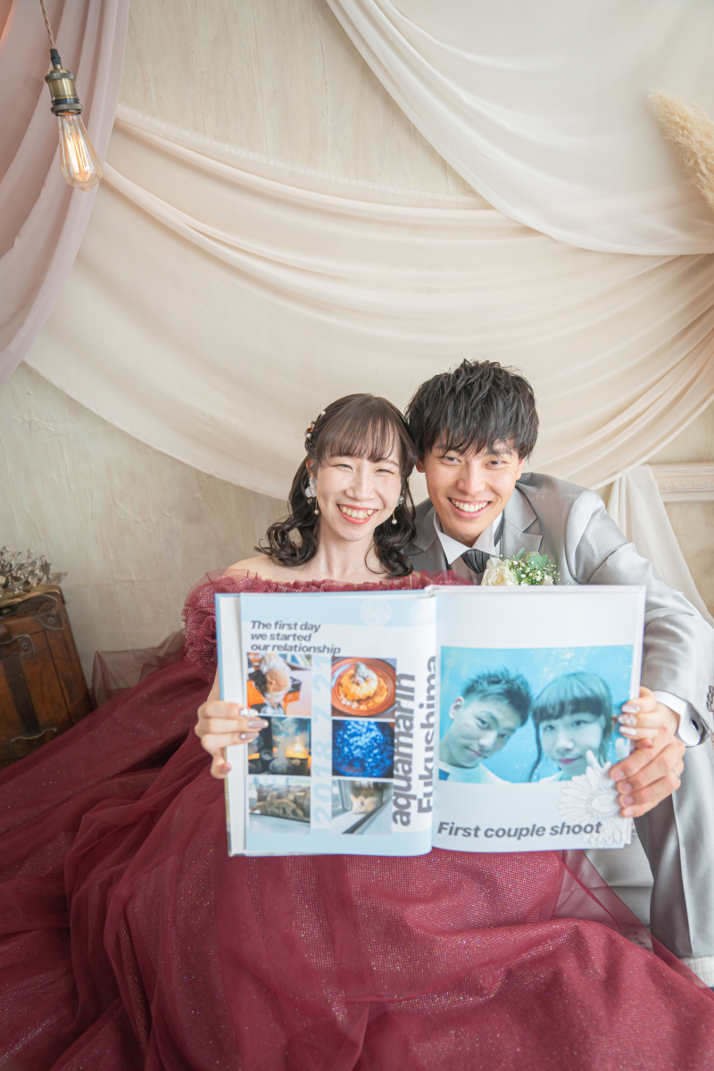 初のツーショット