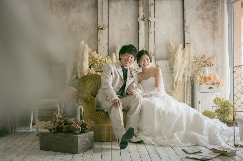 まずはスタジオ撮影からスタート！