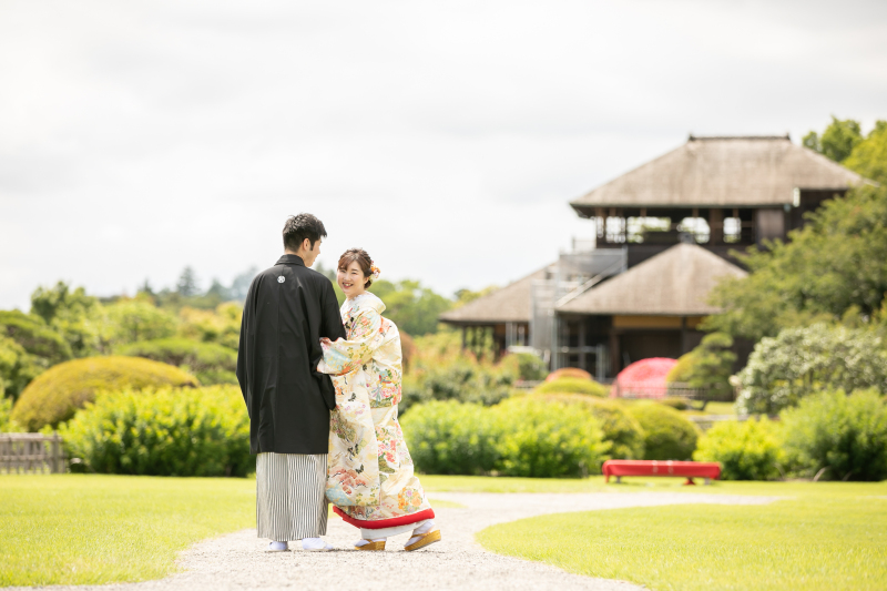 ご新婦様の笑顔