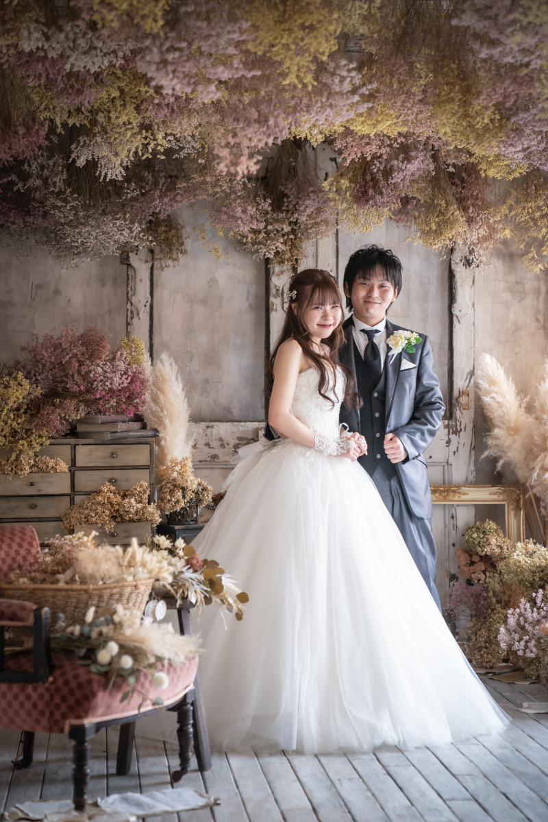 スタジオドレス撮影