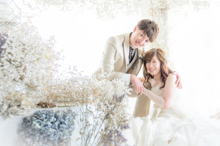 ロケとスタジオで２着撮影