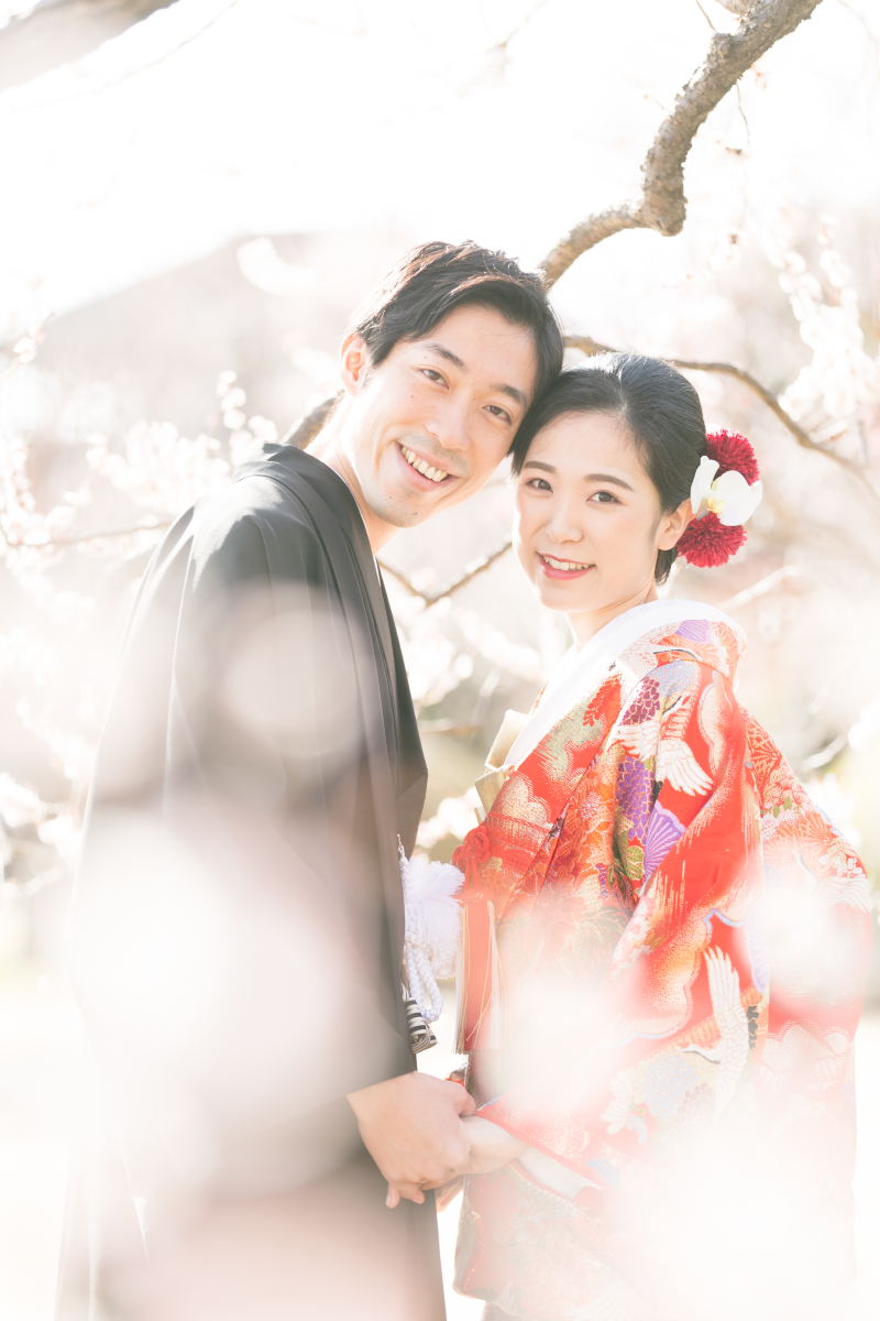 最後は桜に包まれて