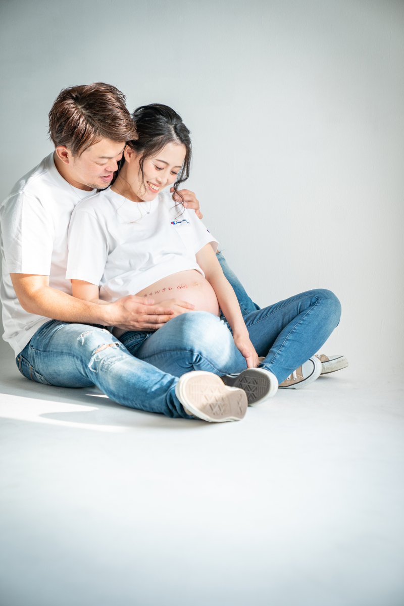 三人になる前のご夫婦ショット