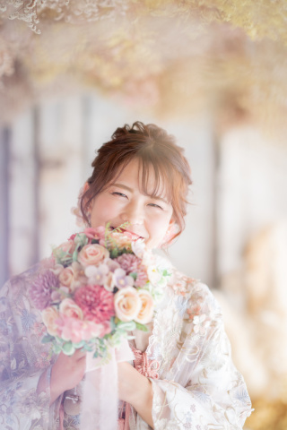 和装&times;洋装スタジオ撮影