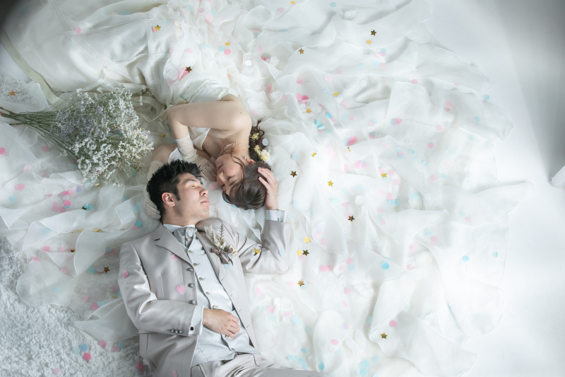 コンフェッティシャワー