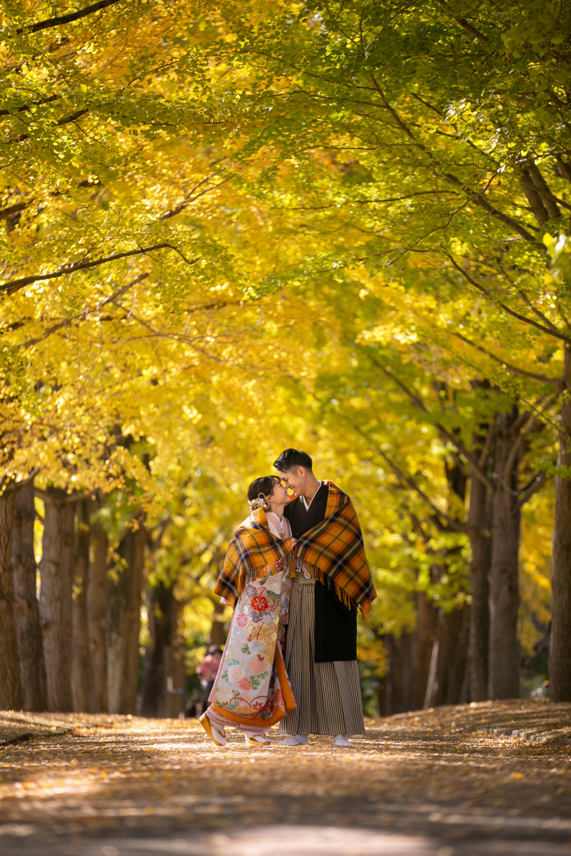 ブランケットにくるまって