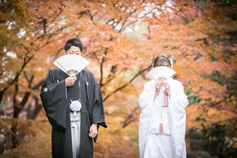 お扇子でハイポーズ!!