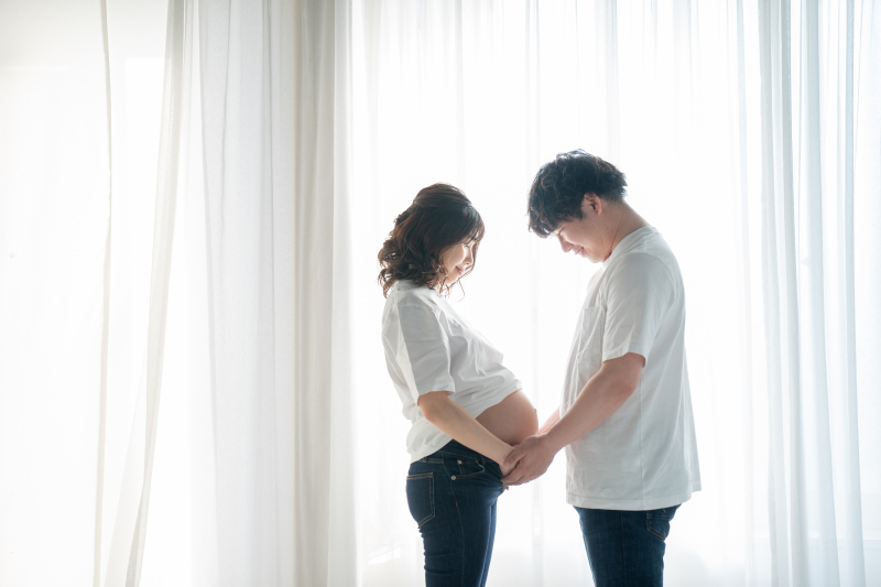 パパとママの優しい表情