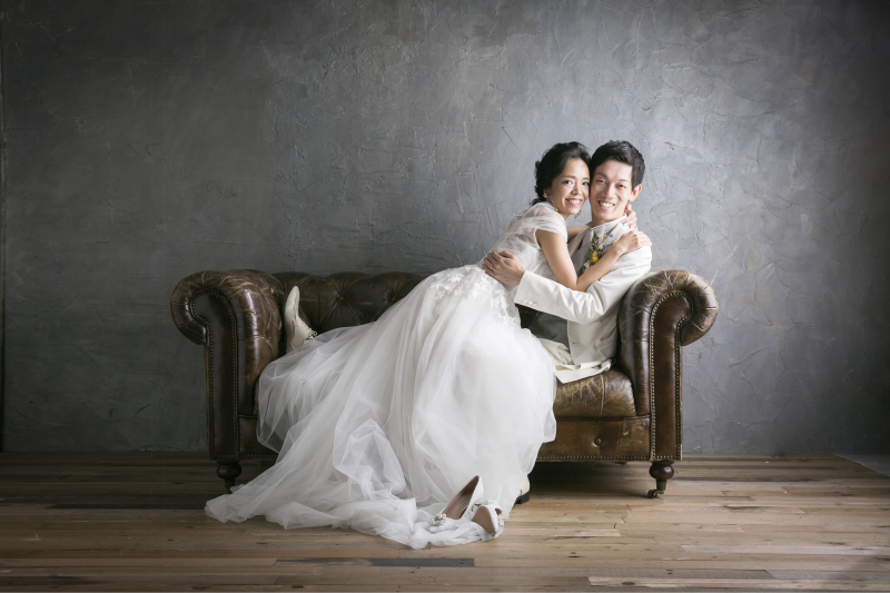 ソファを使ってご希望カット！