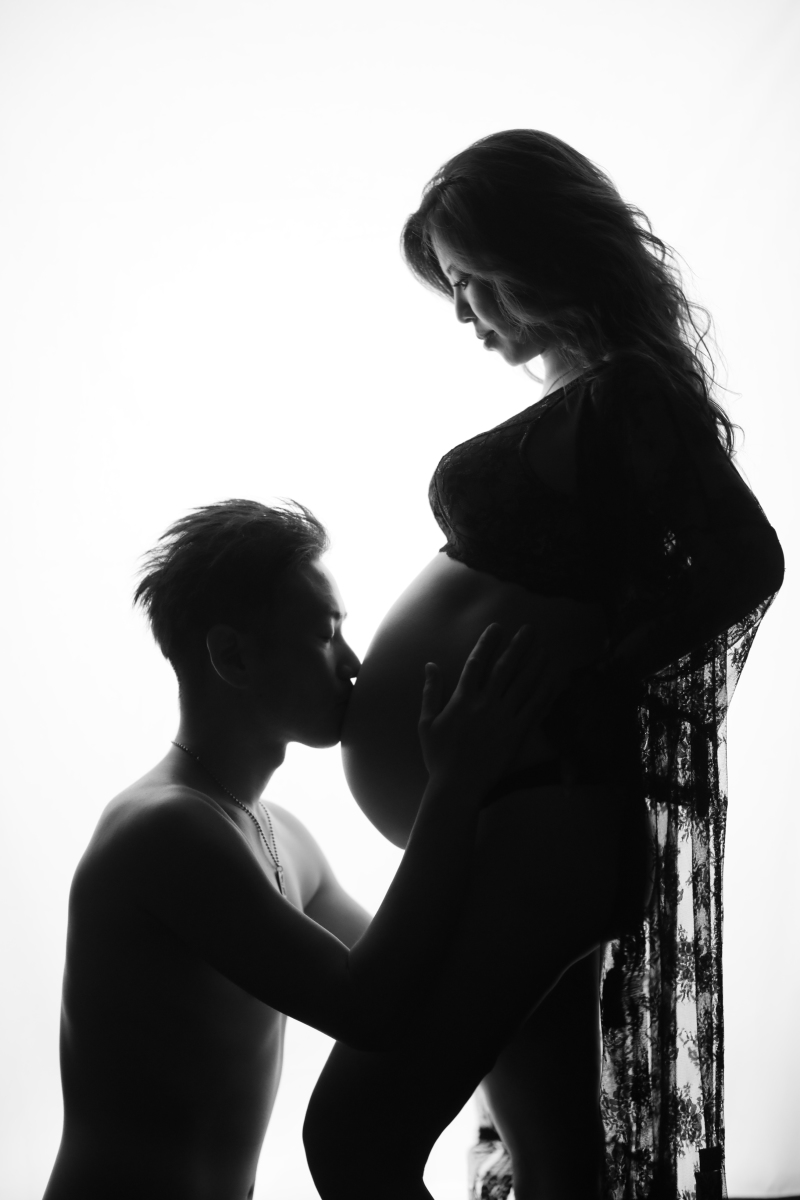 クールなシルエット撮影