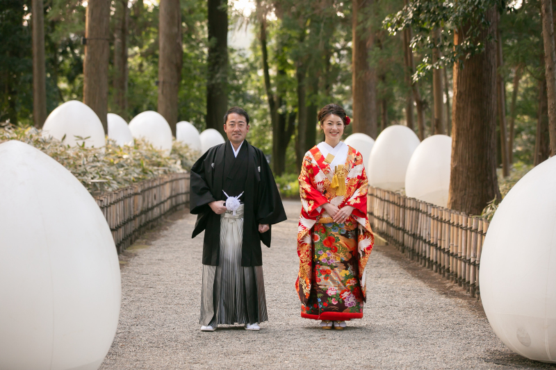 &hellip;卵！！チームラボさんが偕楽園にきたー