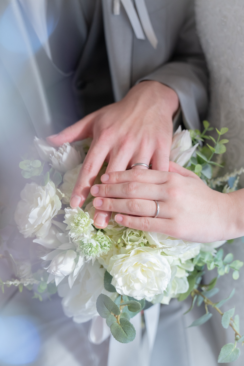 リングを重ねて、、、