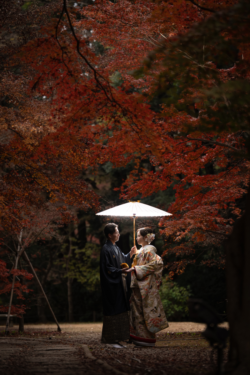 もみじ&times;番傘