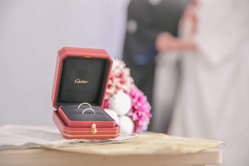 ラストは指輪で。