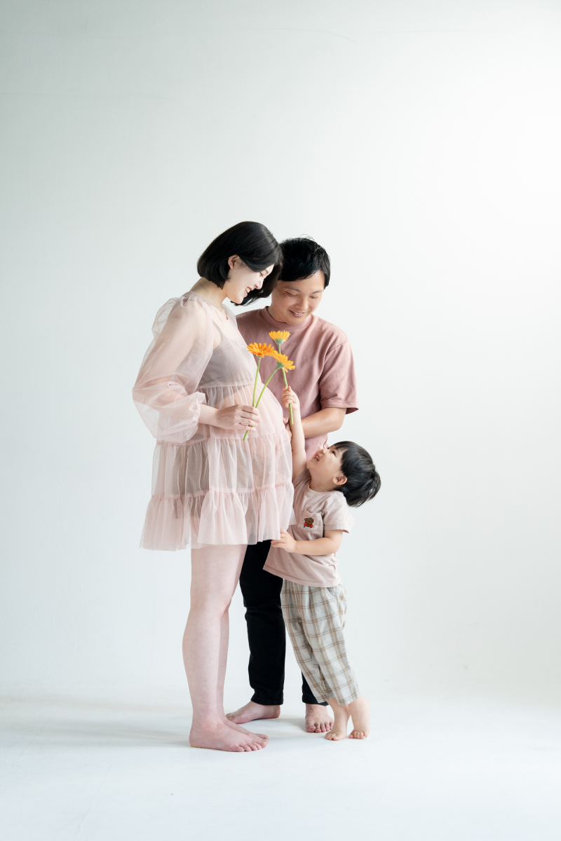 家族写真も一緒に♡
