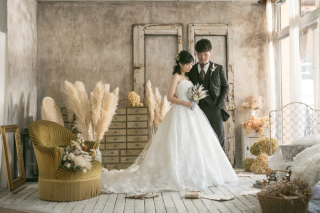 偕楽園もみじ谷ロケ+スタジオ洋装撮影