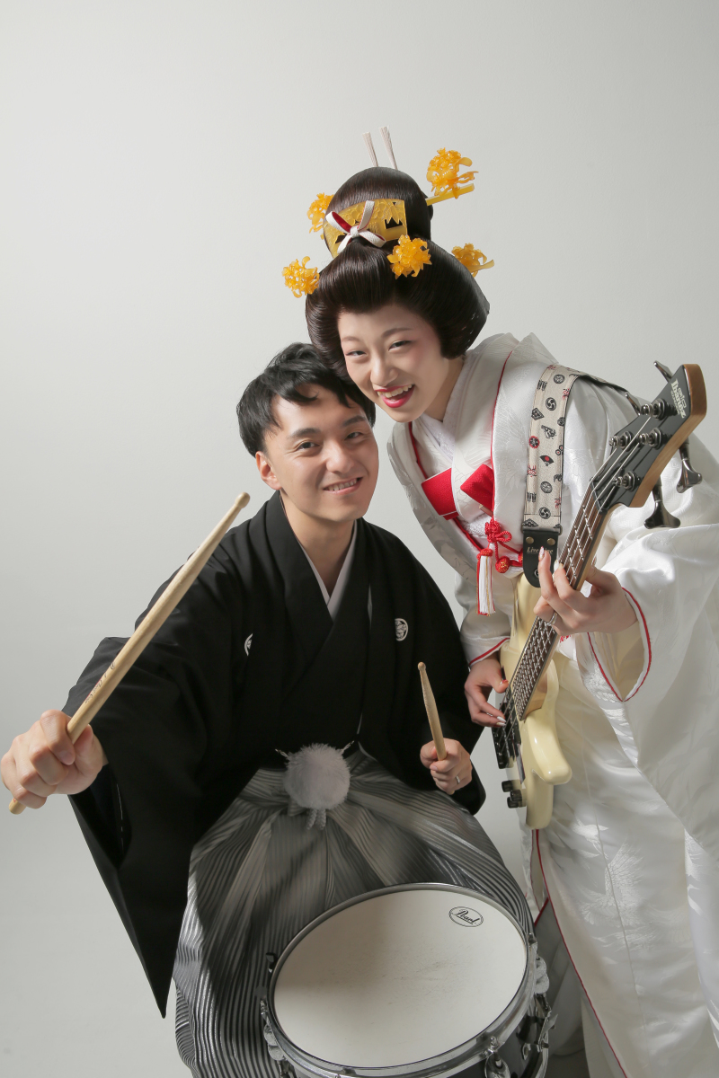 斬新！！和装スタジオ撮影〜かつらver〜