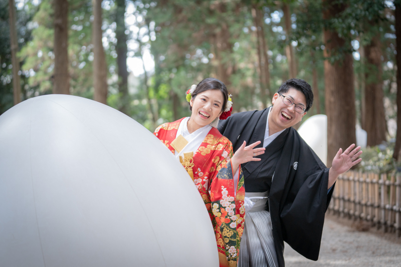 たまごエリアで