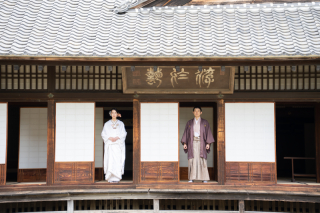 弘道館ロケ撮影 `-
