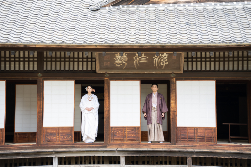 弘道館ロケ撮影 `-