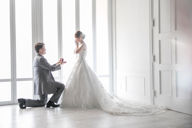 プロポーズシーン