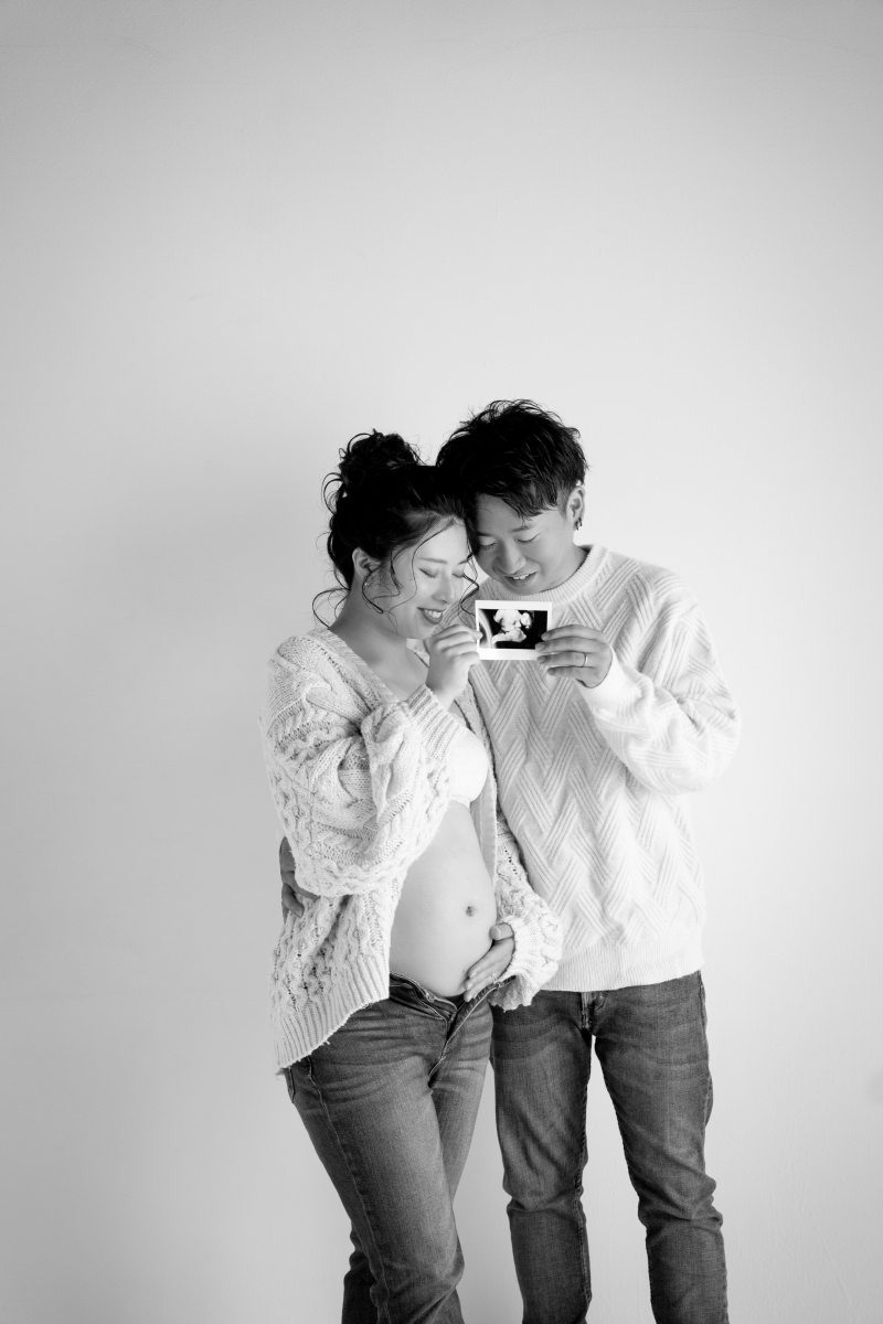 モノクロ仕上げでクールにも