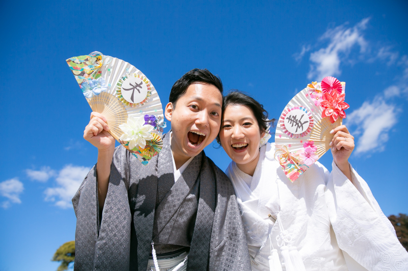 和装と偕楽園♪