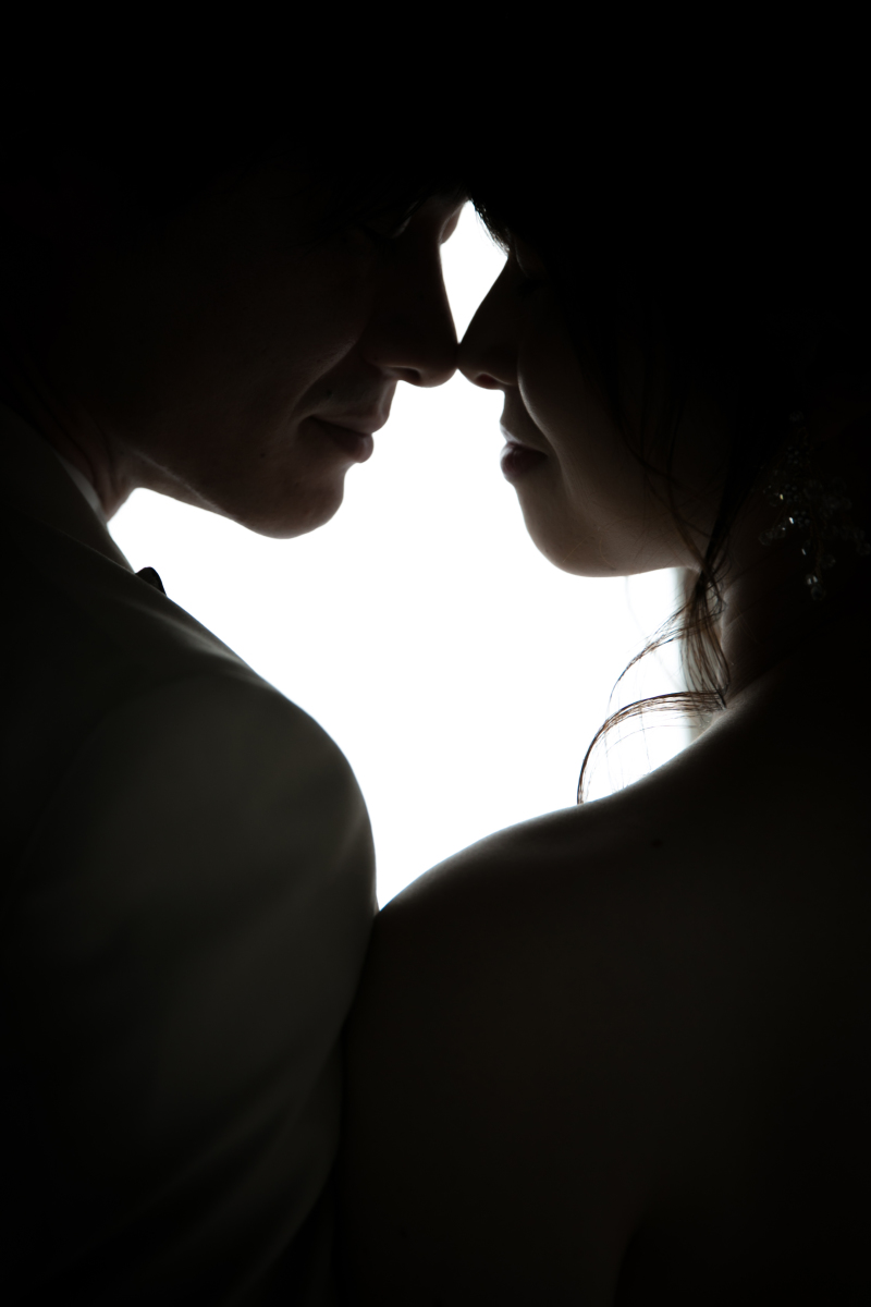 シルエット撮影