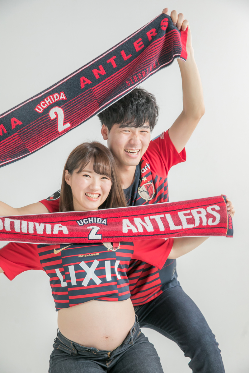 おそろいユニフォームで